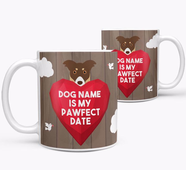 'Pawfect Date' - Personalised {breedFullName} Mug